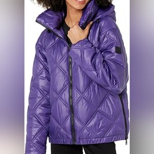 Womens Kenneth Cole Puffer Coat